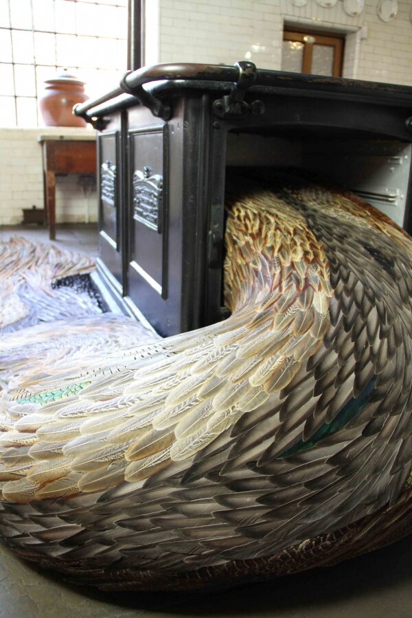 Kate MccGwire Evacuate photo: Barney Lidster